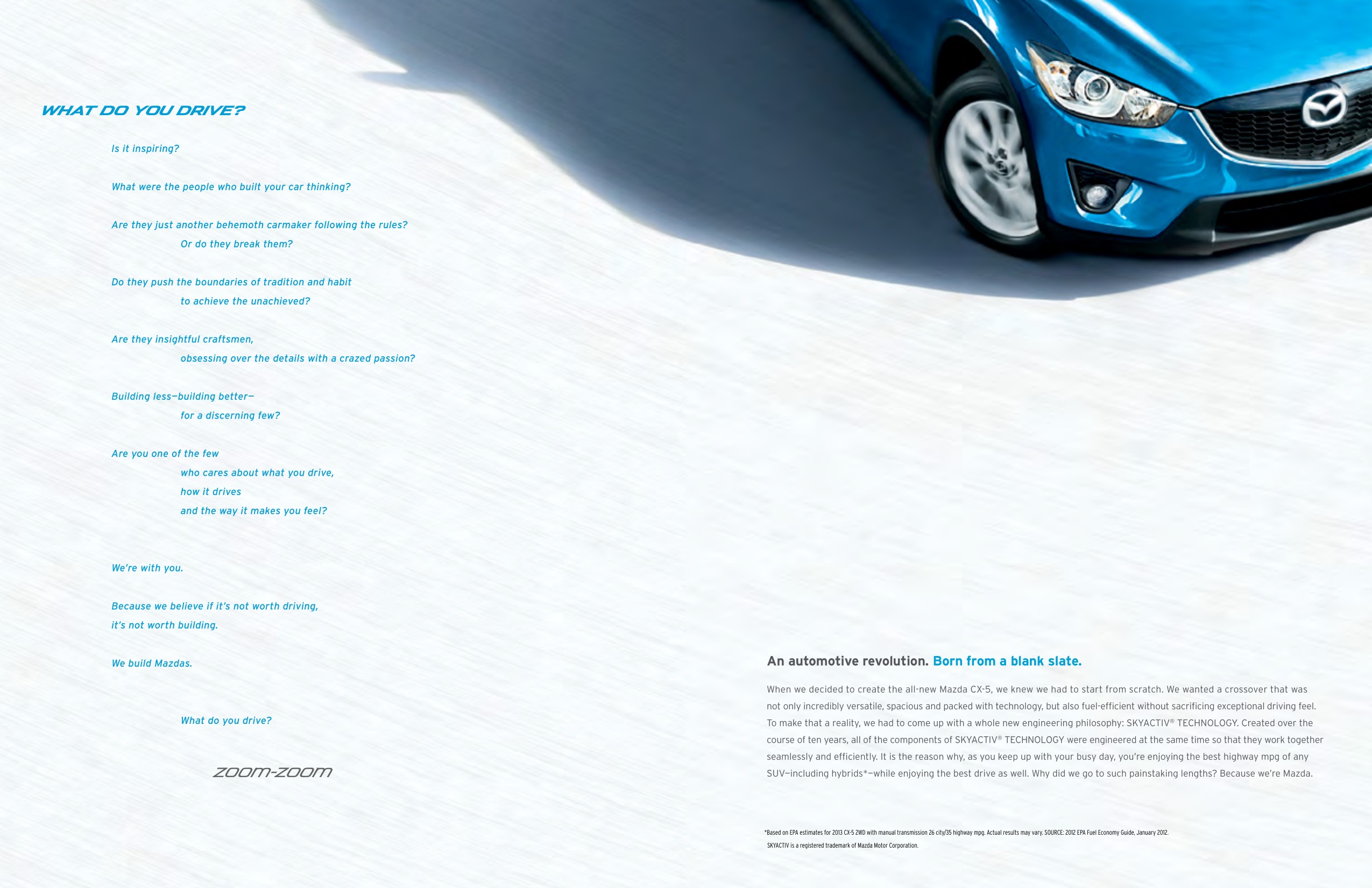2013 Mazda CX-5 Brochure Page 3